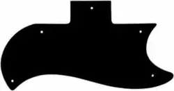 WD CUSTOM PICKGUARD FOR GIBSON 1961-1970 HALF FACE SG #03Y BLACK/YELLOW/BLACK