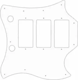 WD CUSTOM PICKGUARD FOR GIBSON 