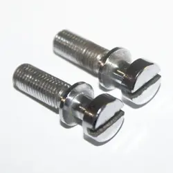 VINTAGE 1970'S GIBSON TAILPIECE STUDS CHROME LES PAUL ES SG 1978 1979 1980