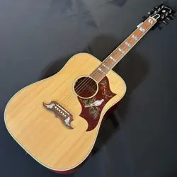 ACOUSTIC GUITAR GIBSON DOVE ORIGINAL ANTIQUE NATURAL MADE IN USA WITH HARD CASE