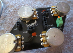 GIBSON LES PAUL   CONTROL BOARD  CTS QUICK CONNECT 2 PIN TO PICKUPS-GIBCB701