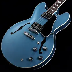 GIBSON EXCLUSIVE MODEL ES-335 60S BLOCK PELHAM BLUE WEIGHT:3.75KG