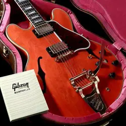 GIBSON CUSTOM SHOP MURPHY LAB 1959 ES-355 ULTRA LIGHT AGED BIGSBY WATERMELON RED