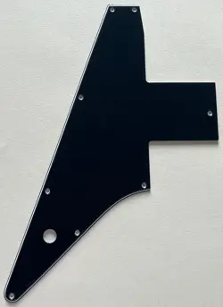 3 PLY BLACK PICKGUARD FIT GIBSON 76 EXPLORER RE-ISSUE STYLE GUITAR PARTS