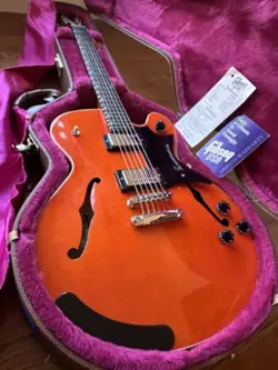 1996 GIBSON CHET ATKINS TENNESSEAN - SUNRISE ORANGE