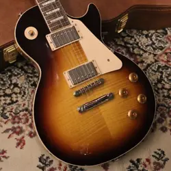 GIBSON LES PAUL STANDARD '50S FIGURED TOP (#225040151) TOBACCO BURST4.07 #GGBED