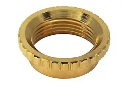 GOLD DEEP NUT COARSE KNURL SWITCHCRAFT 3-WAY TOGGLE SWITCH FITS GIBSON GUITARS