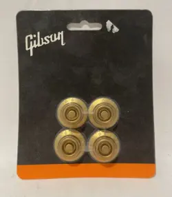 GIBSON GOLD TOP HAT KNOBS LOT OF 4 PRHK-020