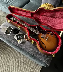 GIBSON ES-335 (VINTAGE BURST) INC HARD SHELL CASE