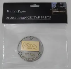 GUITAR TOGGLE SWITCH BACK MEATAL PLATE FOR GIBSON CUSTOM LES PAUL EL. GUITAR