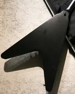 GIBSON USED FLYING V B-2 SATIN EBONY 3.31KG 2019 MADE DIRTY FINGERS PU