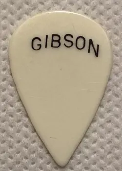 VINTAGE GUITAR PICKS-GIBSON- ARCHED LOGO 368-JOE MACEY COLLECTION