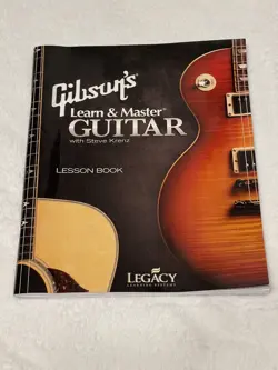 GIBSON'S LEARN & MASTER GUITAR WITH STEVE KRENZ || LESSON BOOK ONLY || GOOD