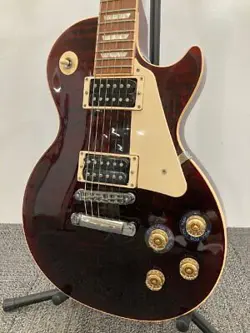 3866 USED INSTRUMENT ELECTRIC GUITAR GIBSON T LES PAUL GIBSON LES PAUL WITH HARD