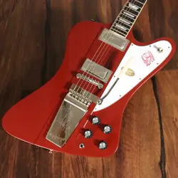 EPIPHONE INSPIRED BY GIBSON / CUSTOM 1963 FIREBIRD V EMBER RED SN 24051526431