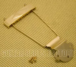 T120G GOLD DIAMOND TRAPEZE TAILPIECE FOR GIBSON  L-50, L48, ES-125, ES-330