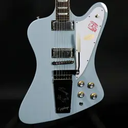 EPIPHONE INSPIRED BY GIBSON CUSTOM / 1963 FIREBIRD V FROST BLUE SN 24071522980