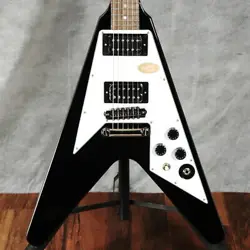 EPIPHONE INSPIRED BY GIBSON CUSTOM  KIRK HAMMETT 1979 FLYING V EBONY 24031529030