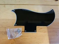 5-PLY GIBSON SG ‘61 REISSUE GUITAR PICKGUARD,BLACK ORIGINAL GIBSON PARTS