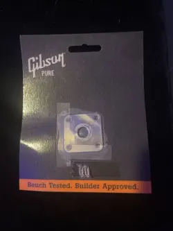 GIBSON GUITAR JACKPLATE REPLACEMENT PART NICKEL PRJP-040