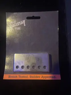 GIBSON GUITAR GIBSON PICK UP COVER NICKEL BRIDGE SPACING REPLACEMENT PART PRPC