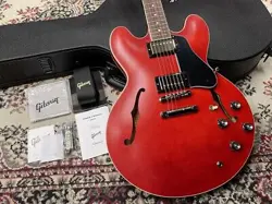 GIBSON ES-335 SATIN CHERRY S/N 203640016 3.52KG #GG9Y0