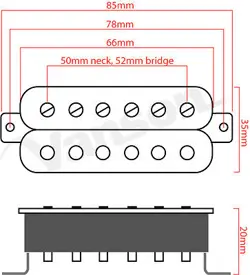 PAF STYLE HUMBUCKER