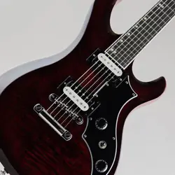 GIBSON VICTORY FIGURED TOP WINE RED BURST S N:223240124