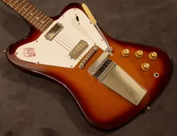 VINTAGE 1965, GIBSON FIREBIRD V, NON REVERSE BODY, ORIGINAL & PRETTY SUNBURST