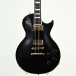 ORVILLE BY GIBSON LPC / LES PAUL CUSTOM EBONY W/SOFT CASE USED