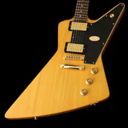EPIPHONE INSPIRED BY GIBSON CUSTOM 1958 KORINA EXPLORER AGED NATURAL 23121525257