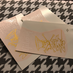 HEADSTOCK LOGO STICKER