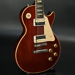 USED  GIBSON CUSTOM   LES PAUL CLASSIC ALL MAHOGANY 57 CLASSIC ZEBRA CHERRY 1