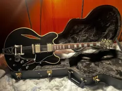 2017 GIBSON CUSTOM SHOP SHINICHI UBUKATA ES-355 VINTAGE EBONY VOS #015 OF 150
