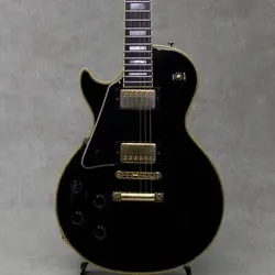 GIBSON LES PAUL CUSTOM EBONY LEFT HAND