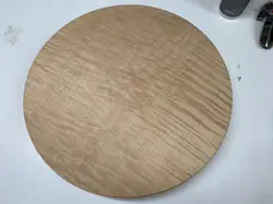 1950'S GIBSON BANJO RESONATOR RE-SKINNED IN PRESENTATION MAPLE BY JIMMY COX