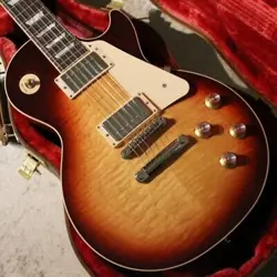 GIBSON LIGHTWEIGHT! DRIFTING FLAME LES PAUL STANDARD '60S BOURBON BURST #2030402