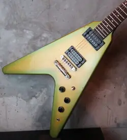 GIBSON USA FLYING V '84 / GREEN BURST