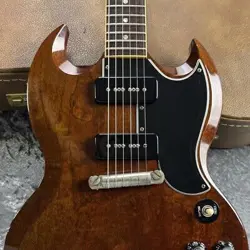 GIBSON CUSTOM SHOP FINEST HEATHER MAHOGANY SG SPECIAL REISSUE HERITAGE CHERRY 3.