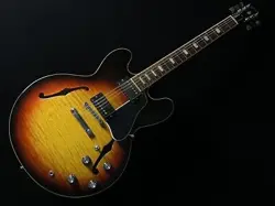 GIBSON MEMPHIS ES-335 FIGURED ANTIQUE SUNSET BURST 2018 USED 3.70KG
