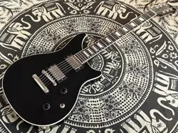 GIBSON CUSTOM SHOP MODERN DOUBLE CUT STANDARD EBONY -2017USED LIGHTGHT 3.66KG