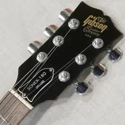 GIBSON SONEX-180 DELUXE '82 FIRE BURST JAPAN USED