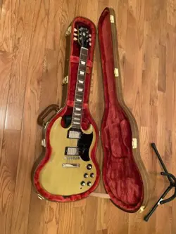 GIBSON SG 61 STANDARD TV YELLOW GUITAR REISSUE