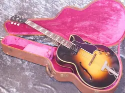 1952 GIBSON ES-175 SUNBURST VINTAGE HOLLOW BODY GUITAR W/ P-90   O.H.S.C.