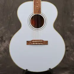 EPIPHONE  INSPIRED BY GIBSON CUSTOM J-180 LS FROST BLUE ACTUAL IMAGE 24011500539