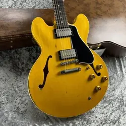 GIBSON CUSTOM SHOP MASTERPIECE AGED MURPHY LAB 1958 ES-335 REISSUE DIRTY BLONDE