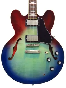 EPIPHONE ELECTRIC GUITAR INSPIRED BY GIBSON ES-335 FIGURED BLUEBERRY BURST 2021
