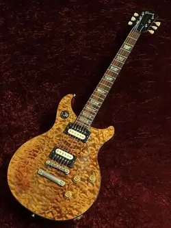 GIBSON CUSTOM SHOP TAK MATSUMOTO DC QUILT BROWN BURST 2005