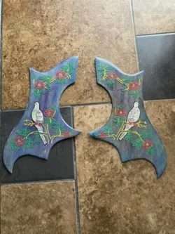 GIBSON/EPIPHONE DOVE STYLE GUITAR PICKGUARDS REAL ABALONE