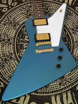 GIBSON CUSTOM SHOP ~LIMITED RUN~ 1958 KORINA EXPLORER REISSUE WHITE PICKGUARD AN